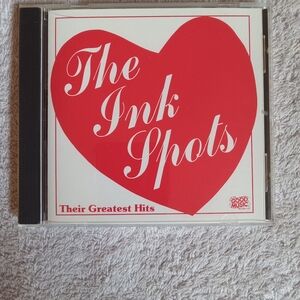 The Ink Spots Greatest Hits CD with Red Heart